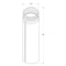 Imperial Imperial 10 in. D X 24 in. L Galvanized Steel Furnace Pipe GV1098 - alternate 3